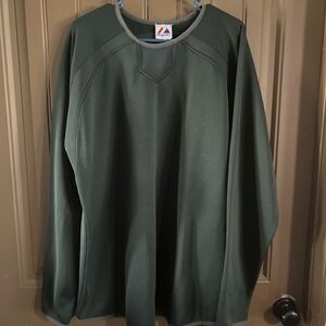 Majestic Therma Base Blue Batting Practice Sweatshirt Men's Small L-XL Baseball